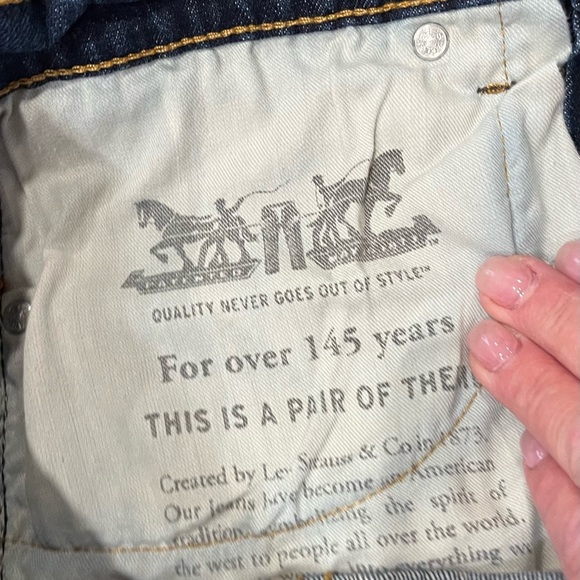 LEVIS RED TAB 505™ REGULAR FIT MEN'S JEANS 32x32 - Picture 7 of 10